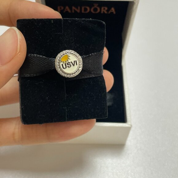 Pandora US Virgin Islands Travel Bead Charm - Picture 2 of 5